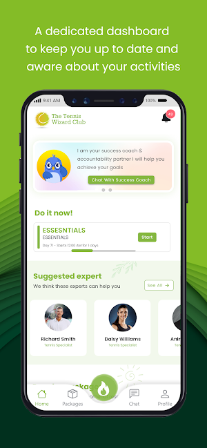 The Tennis Wizard Club Screenshot 0