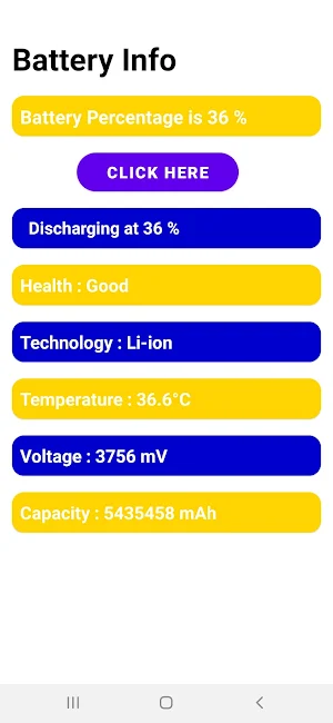 My Device Info - View your com Screenshot 2
