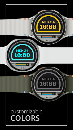 DADAM135: Retro CRT Watch Face Screenshot 1