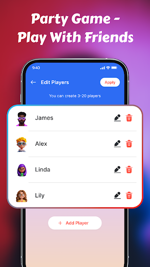 Imposter Word - Party Game Screenshot 1