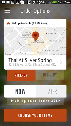 Thai at Silver Spring Screenshot 1