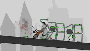 Stickman Race Destruction Screenshot 0
