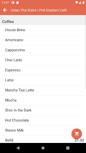 Urban Thai Bistro | Pink Elephant Café Screenshot 2