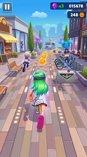 Subway Street Run: Street Rush Screenshot 2