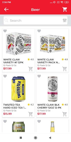 Shores Fine Wine & Spirits Screenshot 2