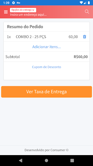 Tigre Comida Oriental Screenshot 2