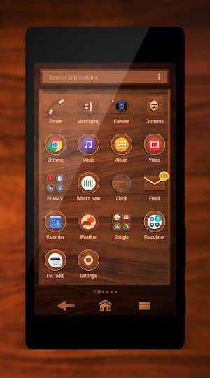 parquet | Xperia™ Theme Screenshot 1