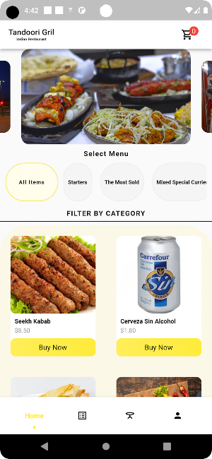 Tandoori Grill Screenshot 2