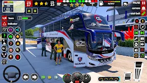 City Bus Driving 3D Euro Bus Screenshot 0