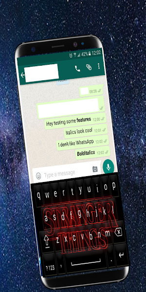 keyboard theme stranger things Screenshot 1
