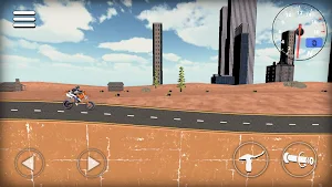 Motorbike Rider - nitro motorbike rider Screenshot 1
