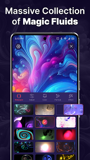 Fluid Live Wallpaper Screenshot 1