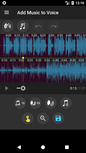Add Music to Voice Screenshot 2