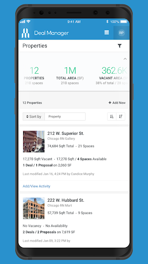 Yardi Deal Manager Screenshot 1