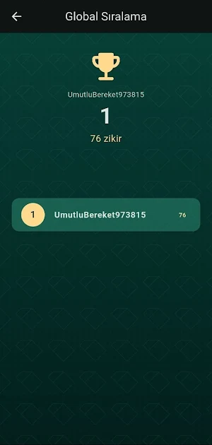 Zikir Takip Screenshot 1