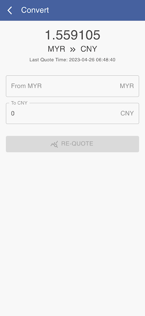 CNY to MYR Screenshot 3