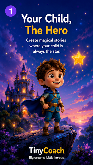 TinyCoach: Hero Storybooks Screenshot 0