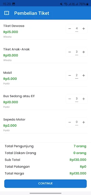 Tiket Pacitan Scanner Screenshot 2