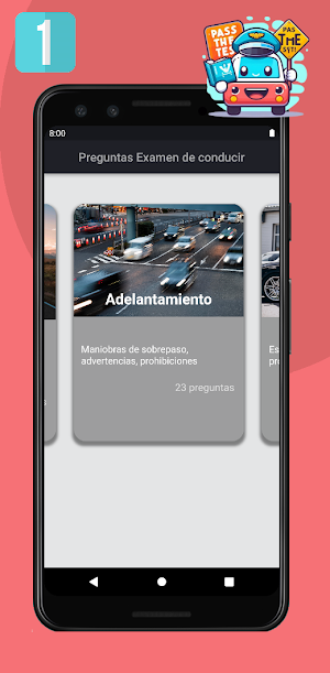 Preguntas Examen de conducir Screenshot 0