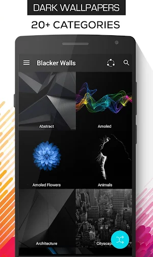 Blacker : Dark & AMOLED Wallpapers (HD,4K) Screenshot 1