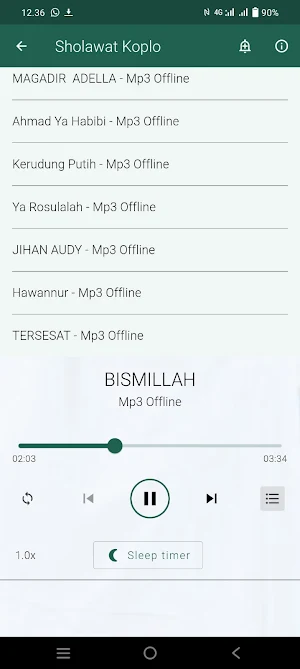 Sholawat Dangdut Koplo Offline Screenshot 3