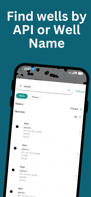 Oilfield Route - Offline GPS Screenshot 1