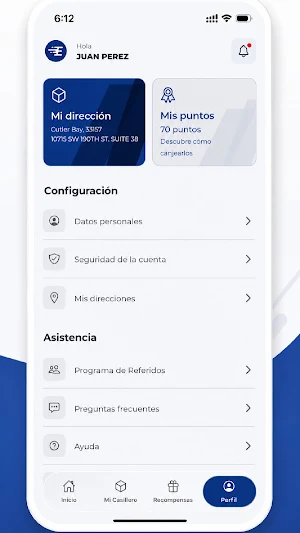 Loidimpsa Express Courier Screenshot 2