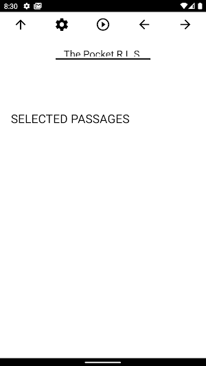 Book, The Pocket R.L.S. Screenshot 0