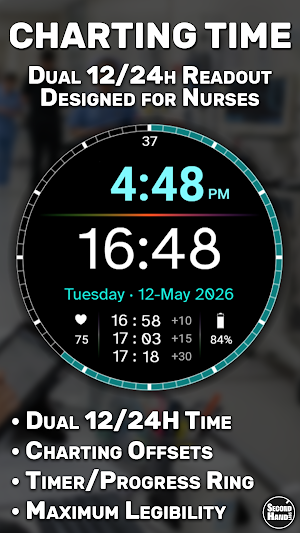 SHL Charting Time Watch Face Screenshot 0