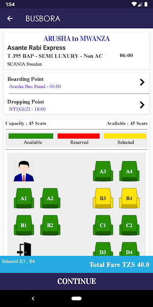 BusBora -  Buy Bus Tickets Screenshot 3