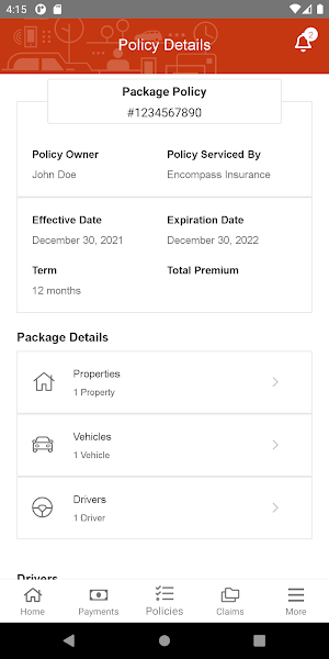 Encompass Insurance Screenshot 3