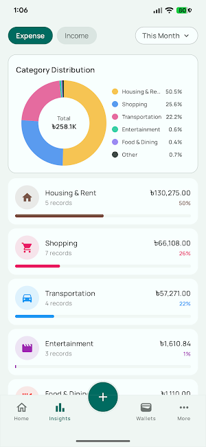 FinFlow: Money Tracker Screenshot 2