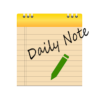 Daily note: notepad