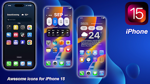iOS Launcher- iPhone 15 Themes Screenshot 3
