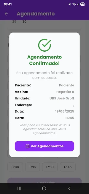 Minha Vacina Screenshot 3