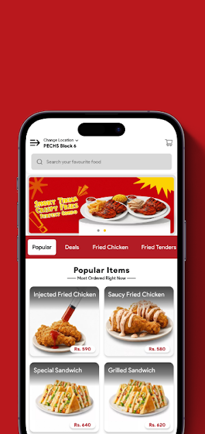 Karachi Fried Chicken Screenshot 2