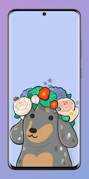 Kawaii Puppy Wallpaper 4K Screenshot 0