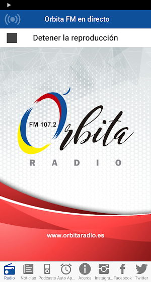 Orbita Radio ES Screenshot 0