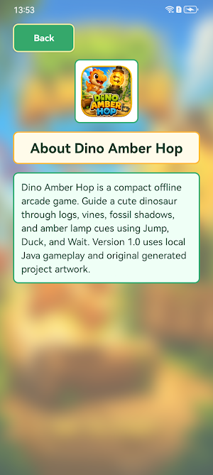 Dino Amber Hop Screenshot 3