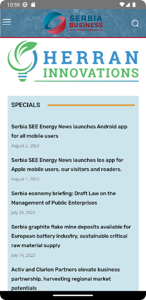 Serbia Business News Screenshot 2