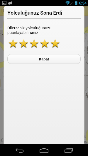 Bursa Taxi Guide Screenshot 3