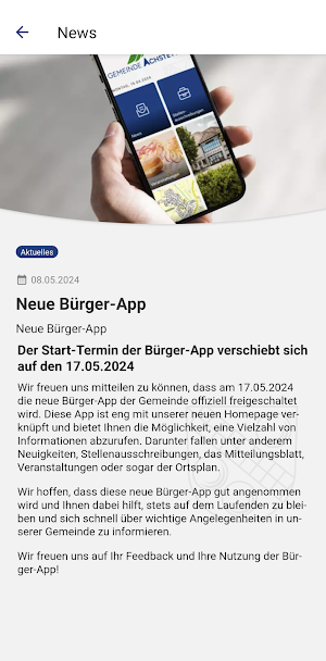 Gemeinde Achstetten Screenshot 3