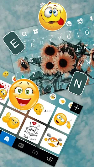 Sunflowers 2 Keyboard Background Screenshot 2