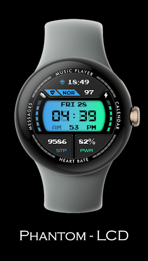 Phantom - LCD v4 | watch face Screenshot 2