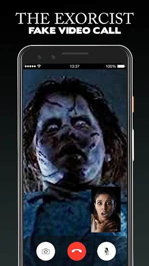 The Exorcist Prank Video Call Screenshot 1