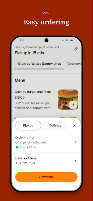 Grumpy G Restaurant To Go Screenshot 2