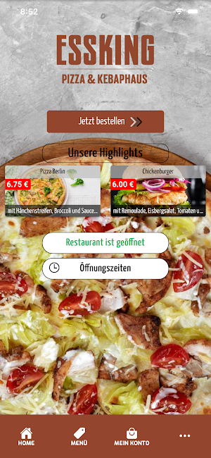 Essking Pizza & Kebaphaus Screenshot 0