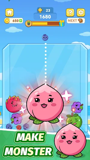 Monster Merge：Drop Puzzle Screenshot 3