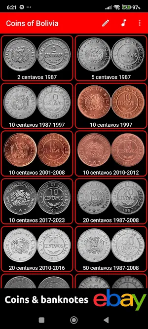 Coins of Bolivia Screenshot 1