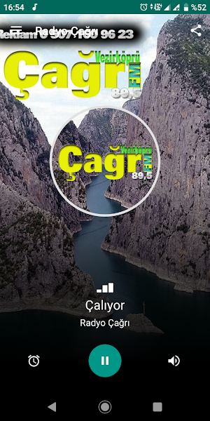 Radyo Çağrı - 89.5 Vezirköprü Çağrı Fm Screenshot 1